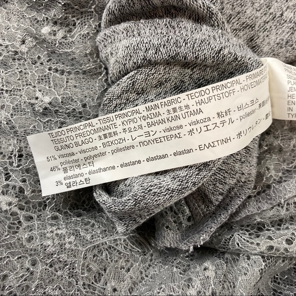 Zara women’s lace sweater tunic top - Picture 9 of 10